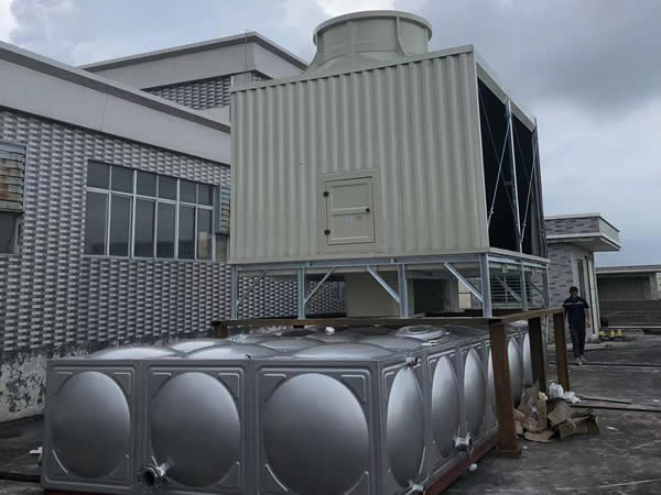 Square Cross Flow water cooling tower